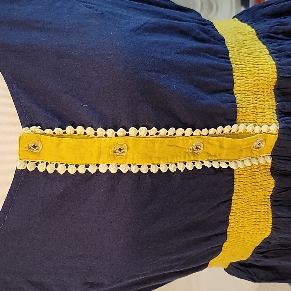 Yo Baby Linen Dress - Picture 2 of 4